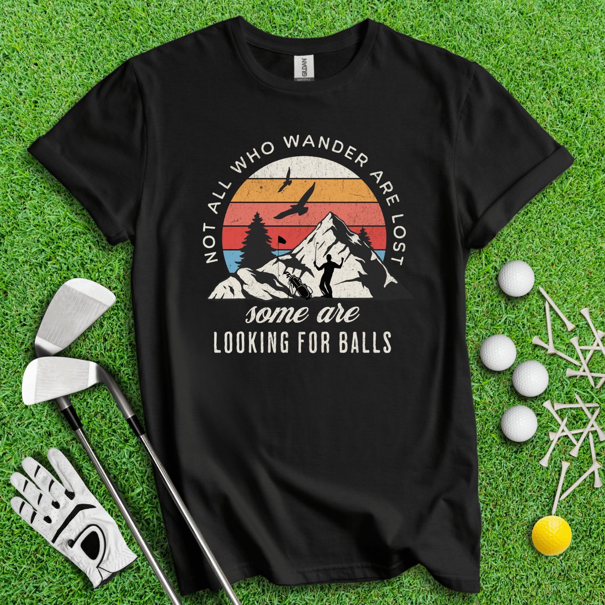 Just Looking for Golf Balls T - Shirt - TeeHee Golf Gear