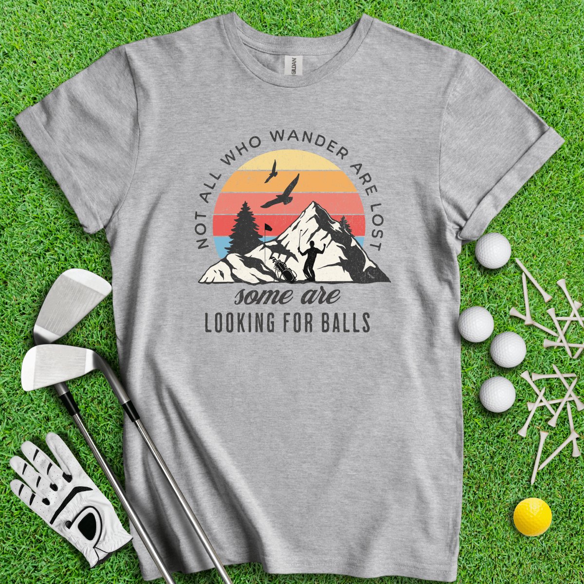 Just Looking for Golf Balls T - Shirt - TeeHee Golf Gear