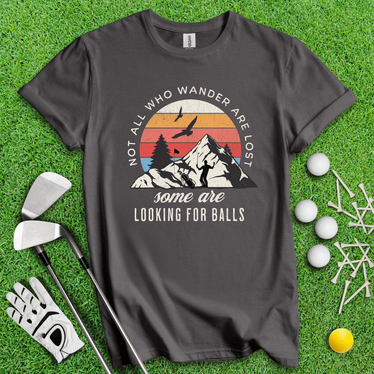 Just Looking for Golf Balls T - Shirt - TeeHee Golf Gear