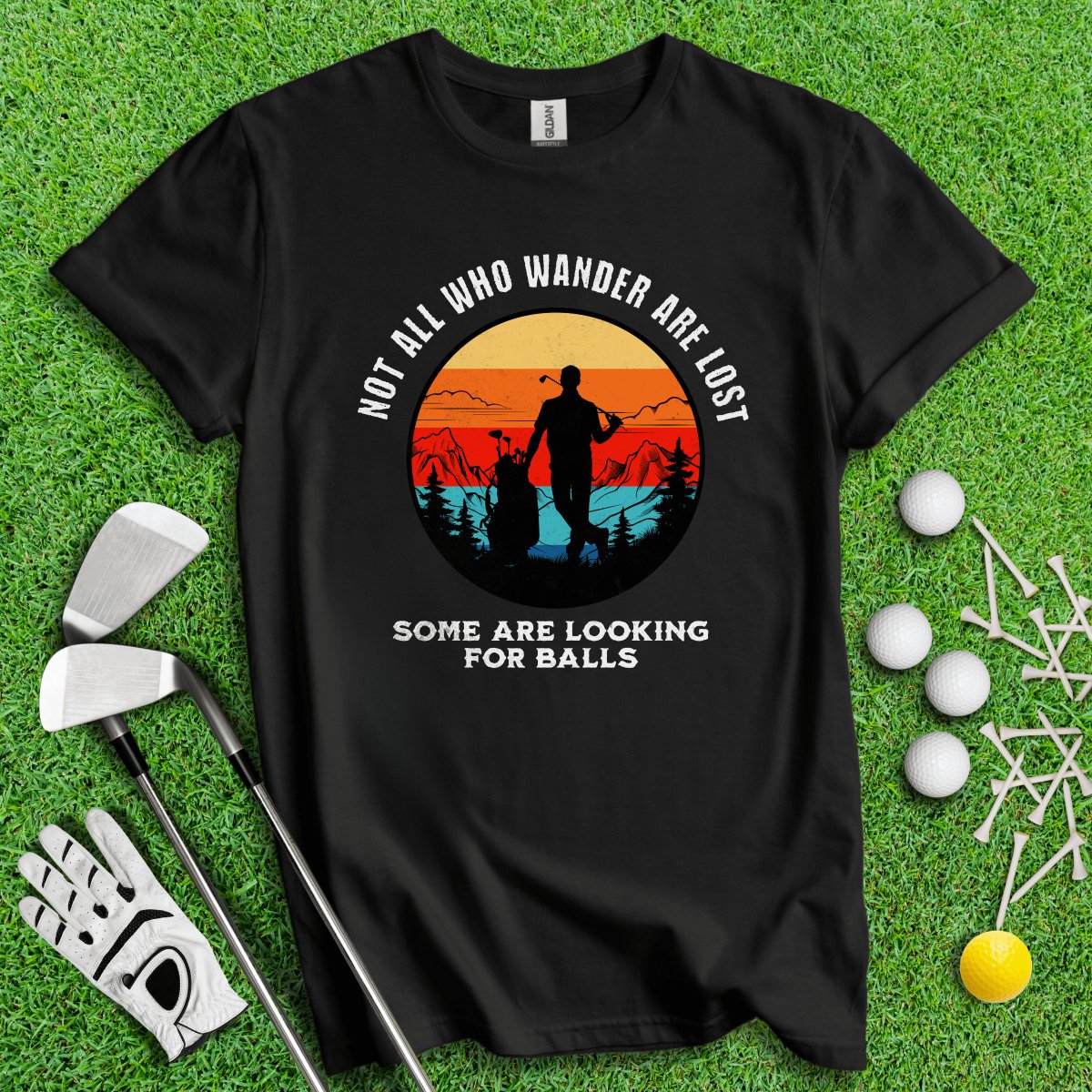 Just Looking for Golf Balls T - Shirt - TeeHee Golf Gear