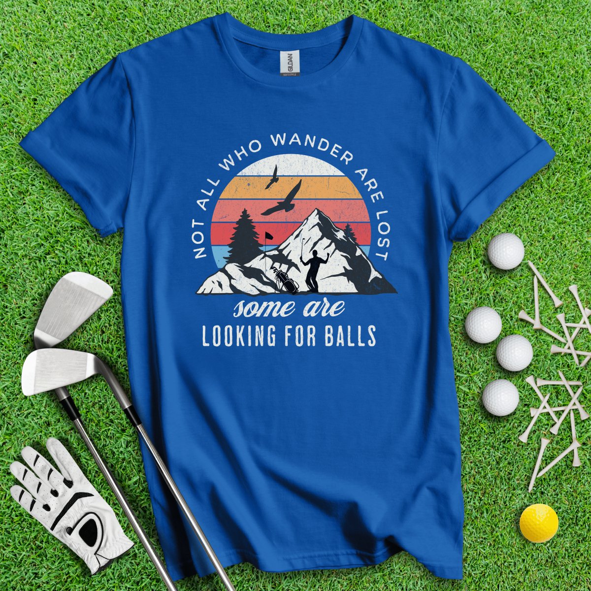 Just Looking for Golf Balls T - Shirt - TeeHee Golf Gear