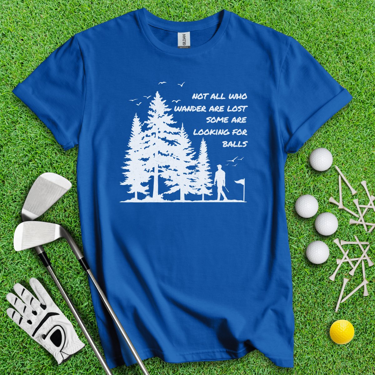 Just Looking for Golf Balls T - Shirt - TeeHee Golf Gear