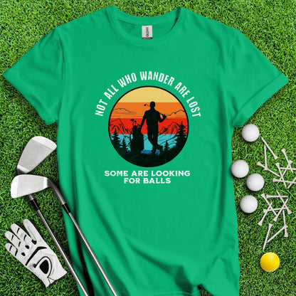 Just Looking for Golf Balls T - Shirt - TeeHee Golf Gear