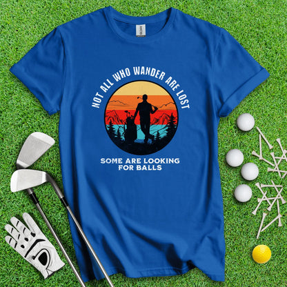 Just Looking for Golf Balls T - Shirt - TeeHee Golf Gear