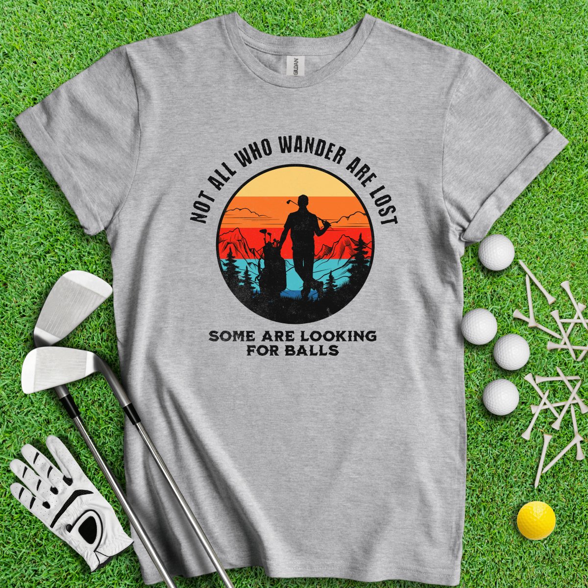 Just Looking for Golf Balls T - Shirt - TeeHee Golf Gear