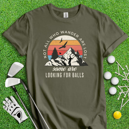 Just Looking for Golf Balls T - Shirt - TeeHee Golf Gear