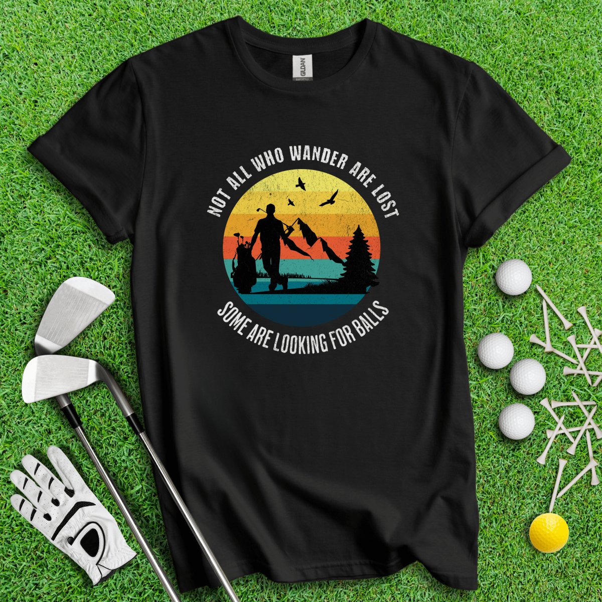 Just Looking for Golf Balls T - Shirt - TeeHee Golf Gear