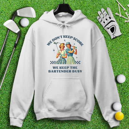 Keep the Bartender Busy Hoodie - TeeHee Golf Gear