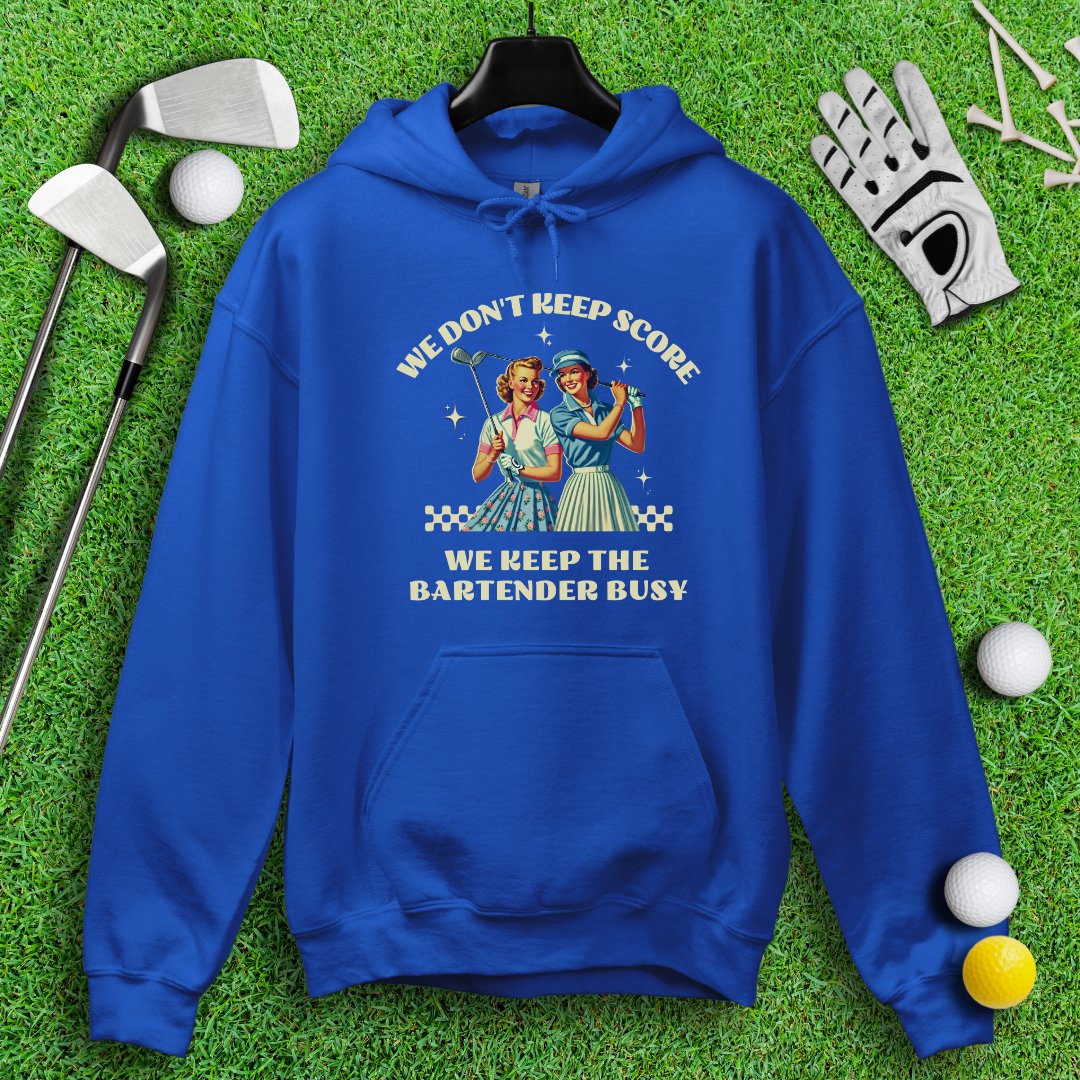 Keep the Bartender Busy Hoodie - TeeHee Golf Gear