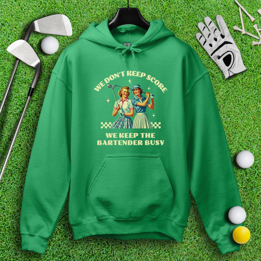 Keep the Bartender Busy Hoodie - TeeHee Golf Gear