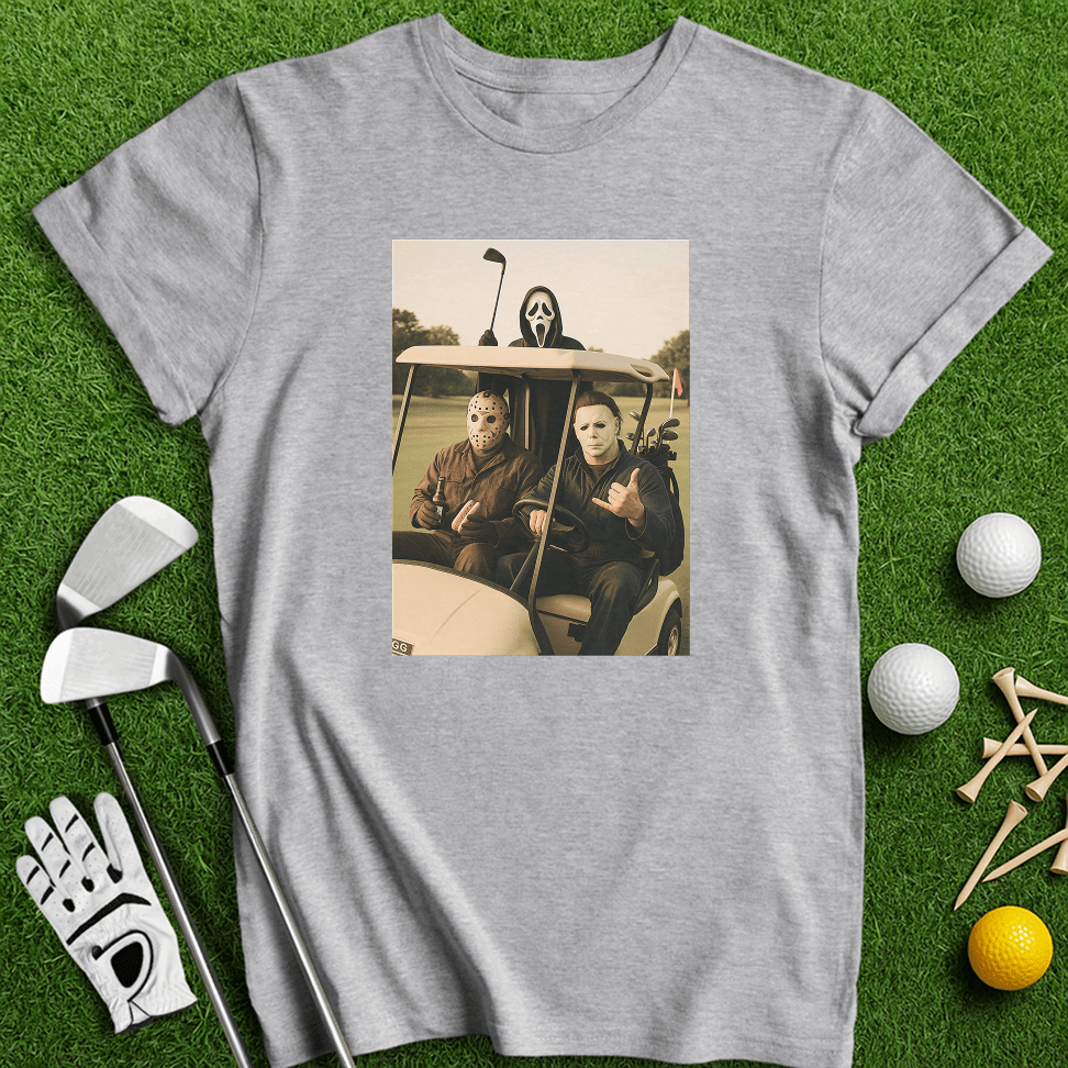Killer Trio Golfing T-shirt - TeeHee Golf Gear