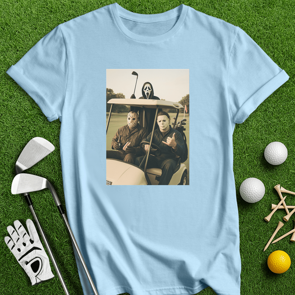 Killer Trio Golfing T-shirt - TeeHee Golf Gear
