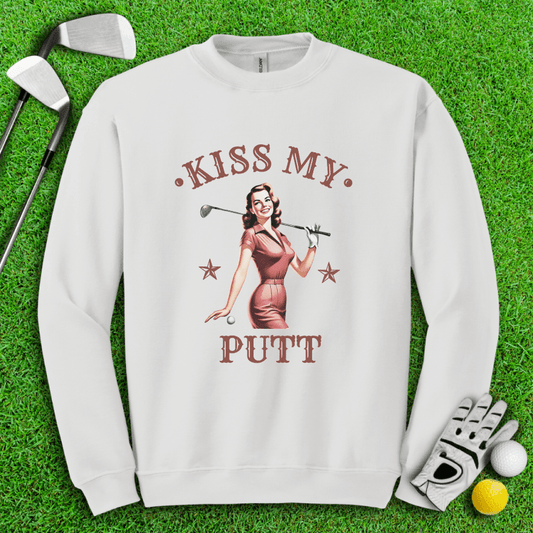 Kiss My Putt Crewneck - TeeHee Golf Gear