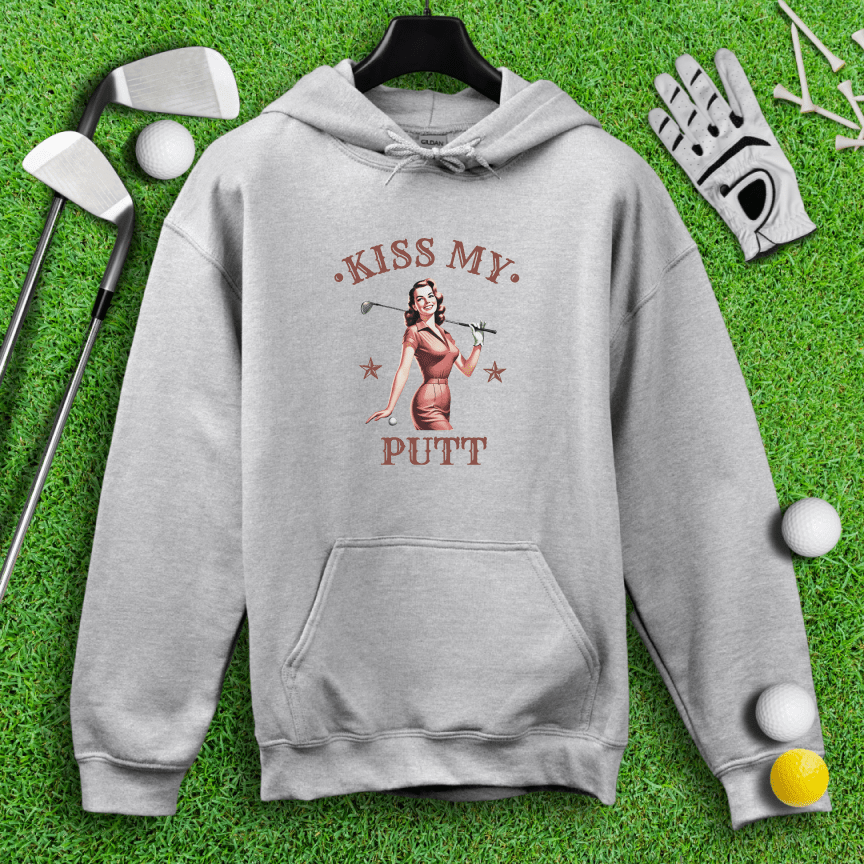 Kiss My Putt Hoodie - TeeHee Golf Gear