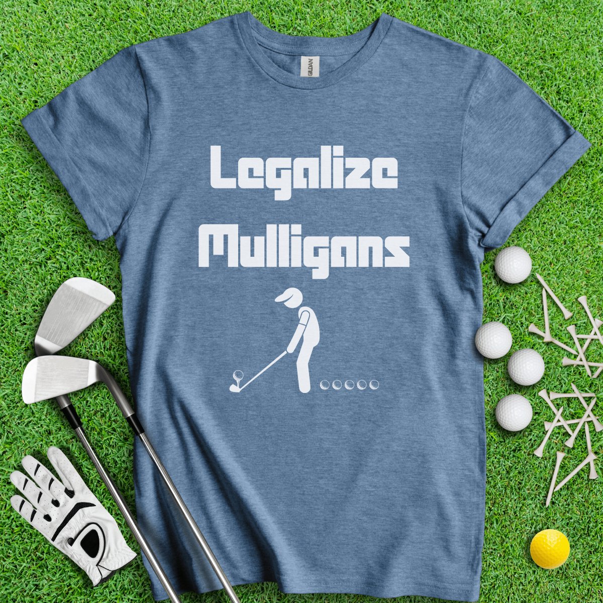 Legalize Mulligans T - Shirt - TeeHee Golf Gear