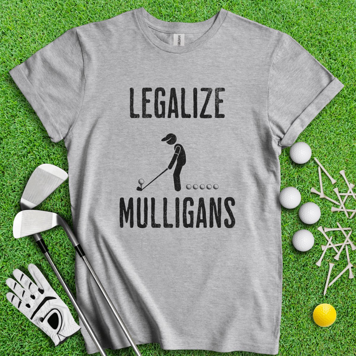 Legalize Mulligans T - Shirt - TeeHee Golf Gear