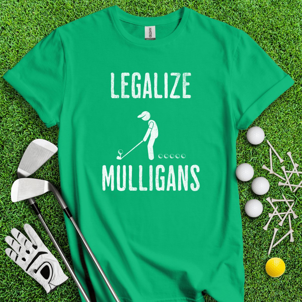 Legalize Mulligans T - Shirt - TeeHee Golf Gear