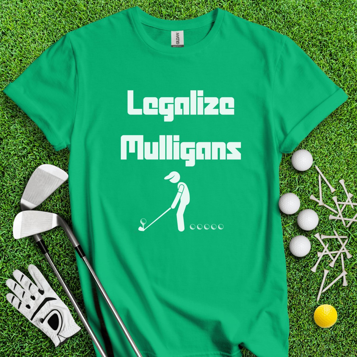 Legalize Mulligans T - Shirt - TeeHee Golf Gear