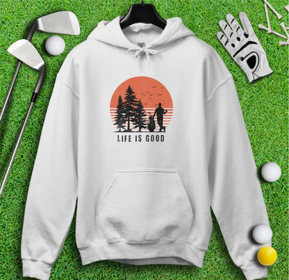 Life Is Good Hoodie - TeeHee Golf Gear