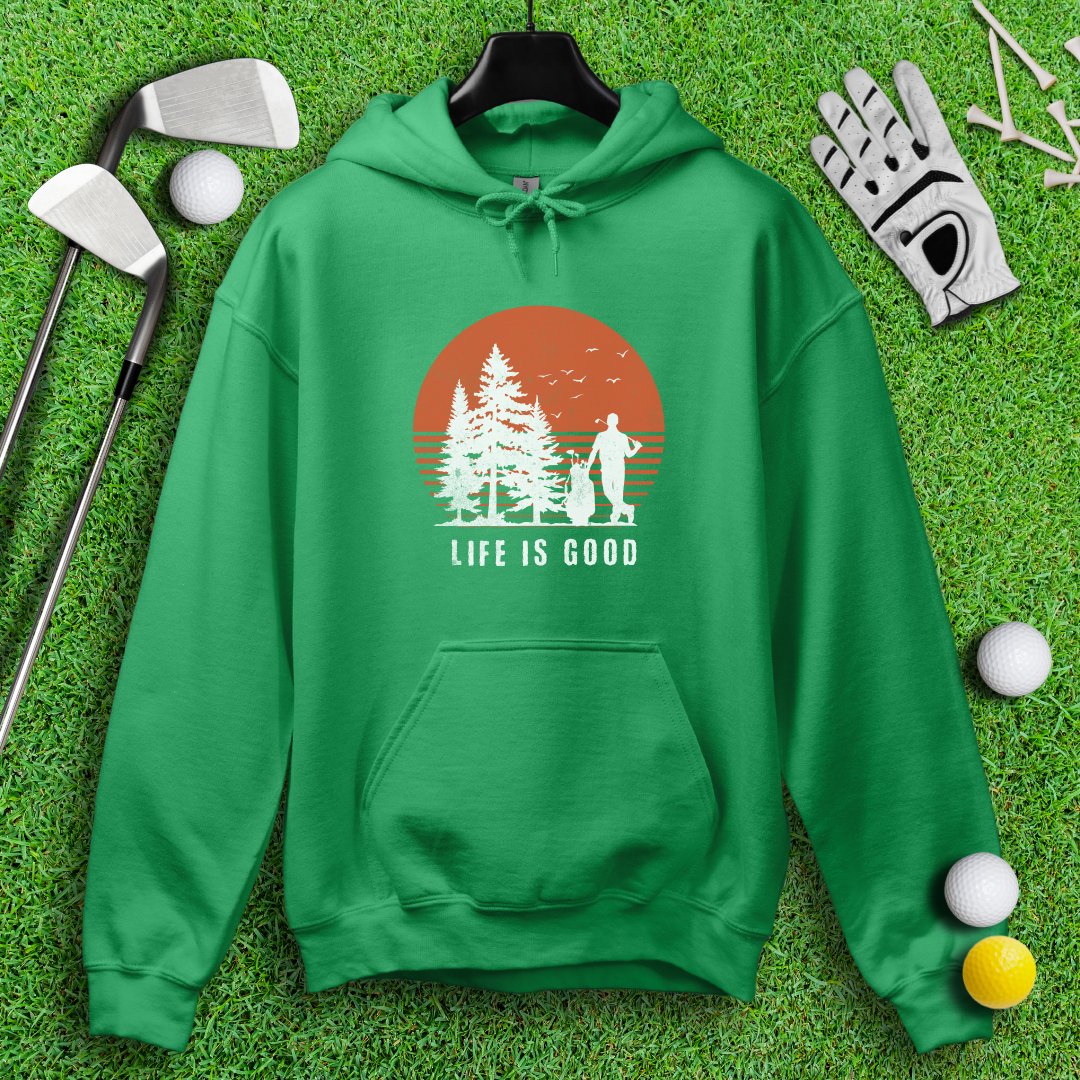 Life Is Good Hoodie - TeeHee Golf Gear