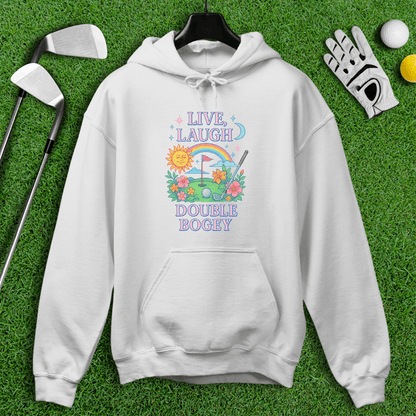 Live Laugh Double Bogey Hoodie - TeeHee Golf Gear