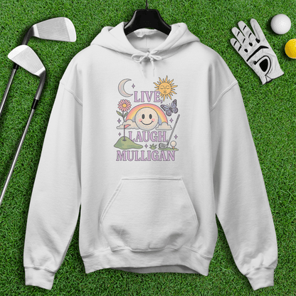 Live Laugh Mulligan Hoodie - TeeHee Golf Gear