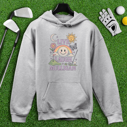 Live Laugh Mulligan Hoodie - TeeHee Golf Gear