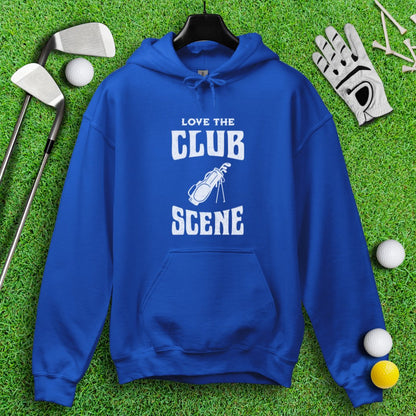 Love The Club Scene Hoodie - TeeHee Golf Gear