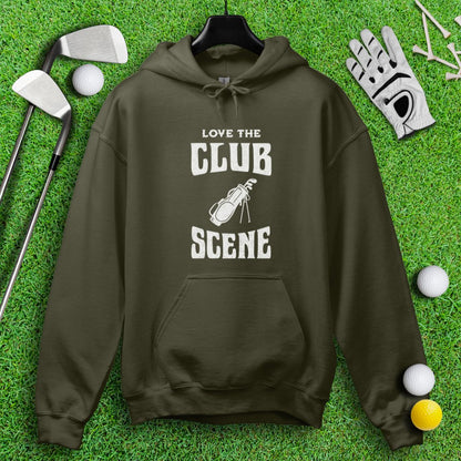 Love The Club Scene Hoodie - TeeHee Golf Gear