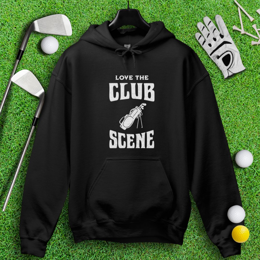 Love The Club Scene Hoodie - TeeHee Golf Gear