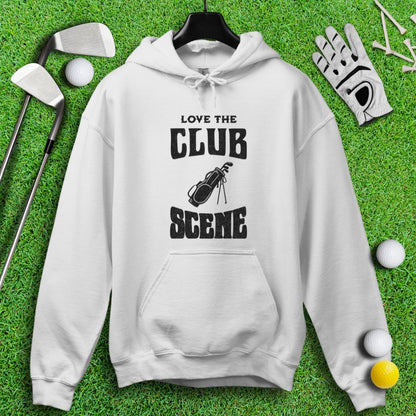 Love The Club Scene Hoodie - TeeHee Golf Gear
