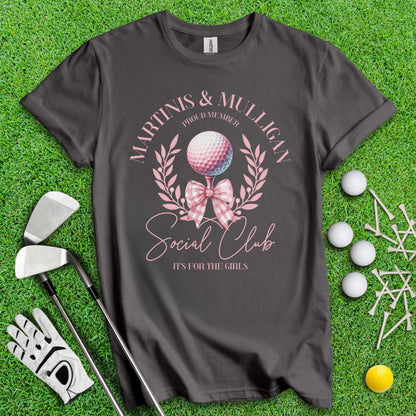 Martini & Mulligan Social Club T-Shirt - TeeHee Golf Gear