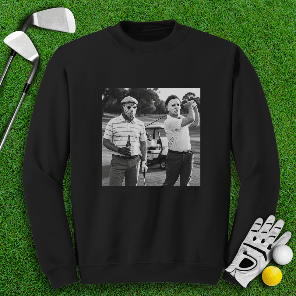 Michael Myer Jason Voorhees Golf Crewneck - TeeHee Golf Gear
