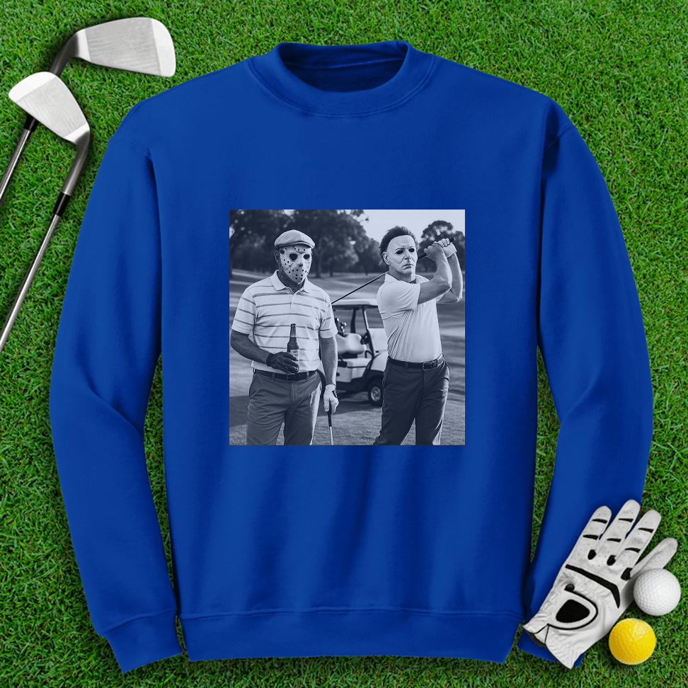 Michael Myer Jason Voorhees Golf Crewneck - TeeHee Golf Gear