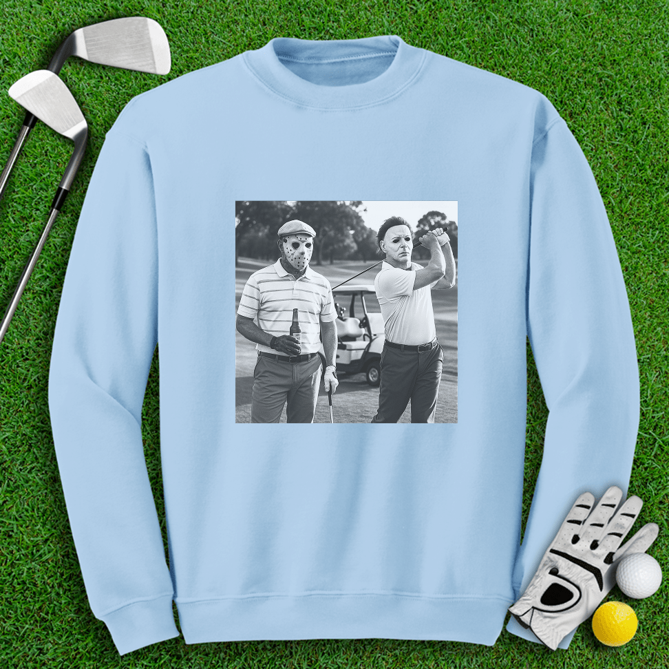 Michael Myer Jason Voorhees Golf Crewneck - TeeHee Golf Gear