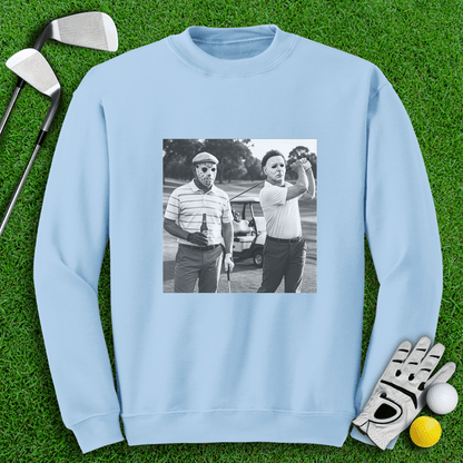 Michael Myer Jason Voorhees Golf Crewneck - TeeHee Golf Gear