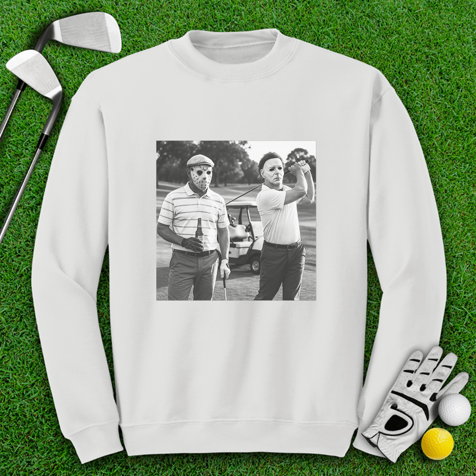Michael Myer Jason Voorhees Golf Crewneck - TeeHee Golf Gear