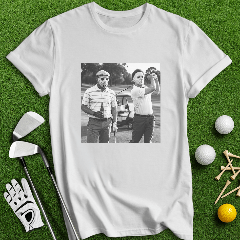 Michael Myer Jason Voorhees Golf T-shirt - TeeHee Golf Gear