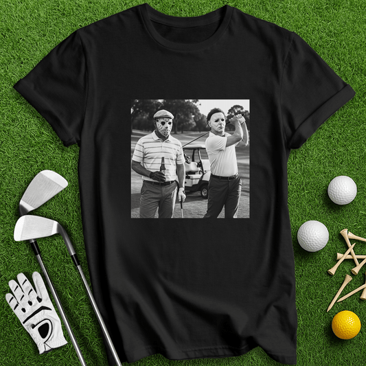 Michael Myer Jason Voorhees Golf T-shirt - TeeHee Golf Gear