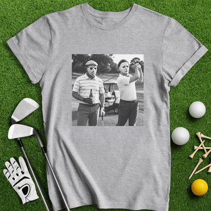 Michael Myer Jason Voorhees Golf T-shirt - TeeHee Golf Gear