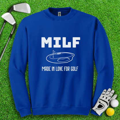 MILF golf Crewneck - TeeHee Golf Gear