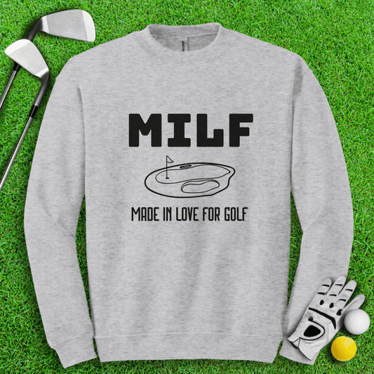 MILF golf Crewneck - TeeHee Golf Gear