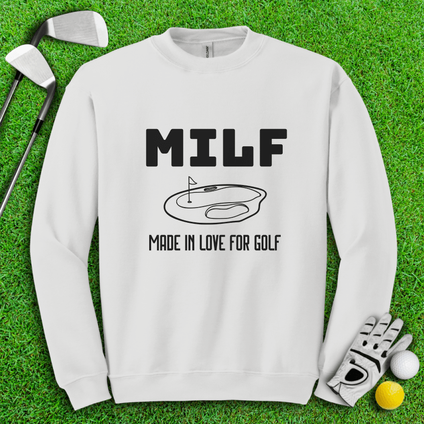 MILF golf Crewneck - TeeHee Golf Gear