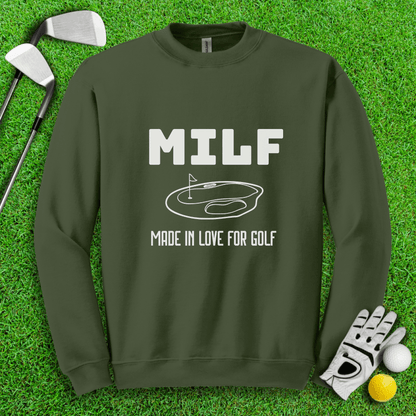 MILF golf Crewneck - TeeHee Golf Gear