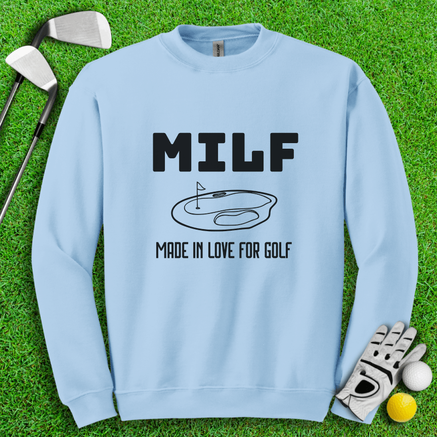 MILF golf Crewneck - TeeHee Golf Gear