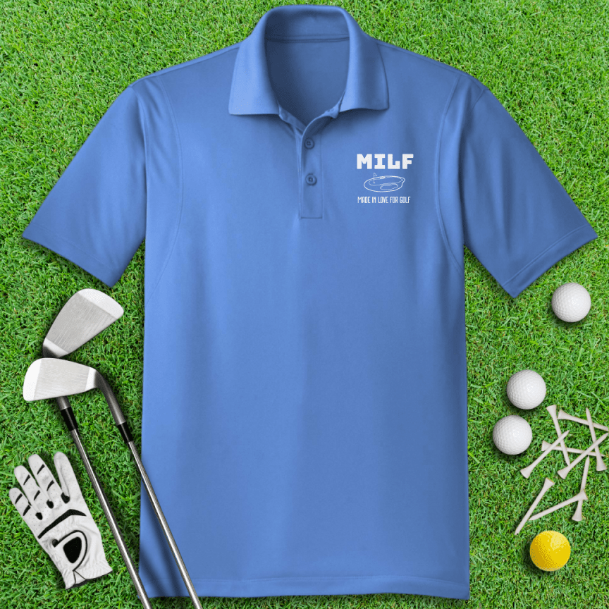 MILF Golf Polo Shirt - TeeHee Golf Gear