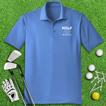 MILF Golf Polo Shirt - TeeHee Golf Gear