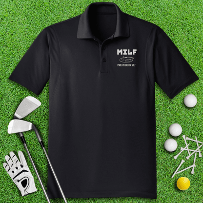 MILF Golf Polo Shirt - TeeHee Golf Gear