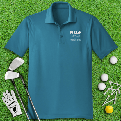 MILF Golf Polo Shirt - TeeHee Golf Gear