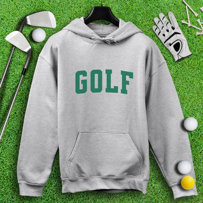 Minimalist Golf Text Hoodie - TeeHee Golf Gear